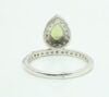 Dazzling Leaf-Shaped Peridot Ring